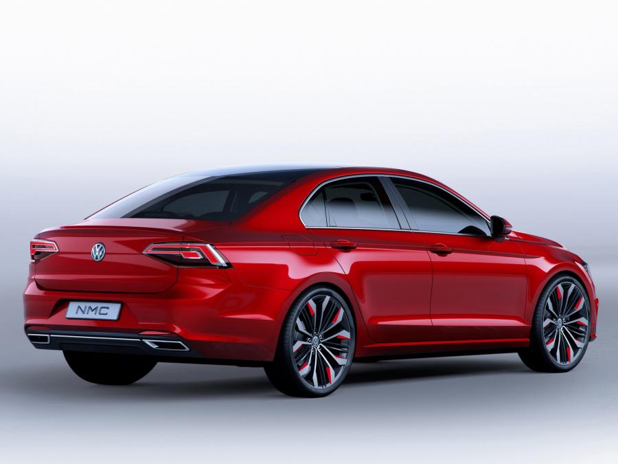  Volkswagen New Midsize Coupe Concept 2014 года  (фото 3 из 12)